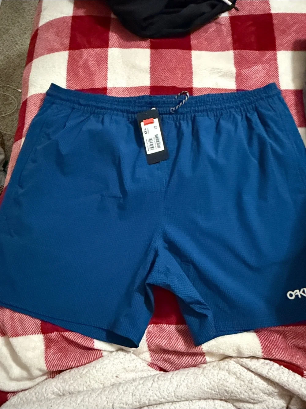 Men's Performance Swim Trunks in Royal Blue